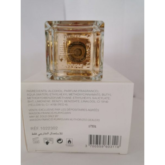 Maison Francis Kurkdjian Paris Baccarat Rouge 540 70ml 