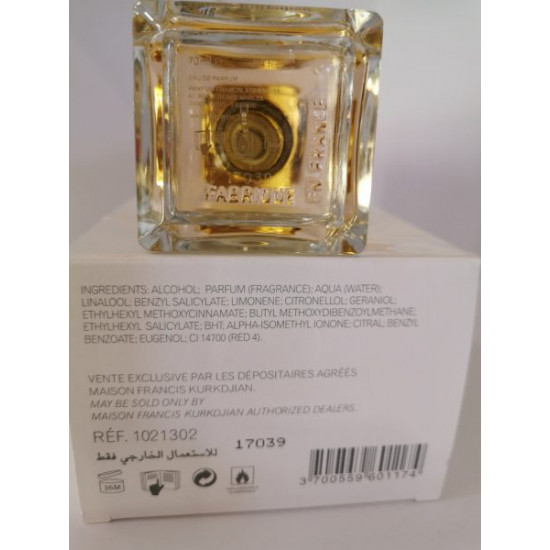 Maison Francis Kurkdjian Paris Amyris femme 70ml 