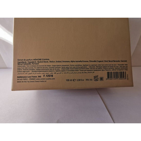 Simimi Memoire d'Anna 100ml